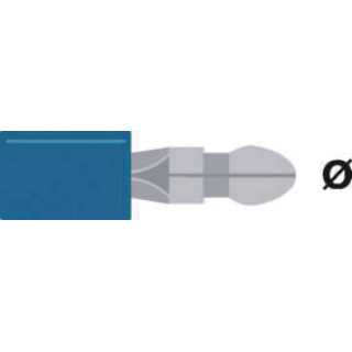 Papuc FAST ON PLUG 5mm cablu 1.5-2.5mm Albastru AF2505HA VALUELINE