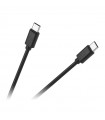 Cablu USB 2.0 Type C tata - Type C tata negru 1m M-LIFE
