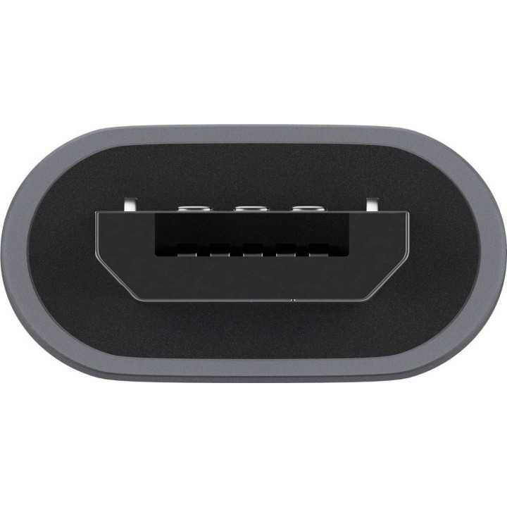 Adaptor USB Type C mama la micro USB 2.0 Tip B tata gri Goobay