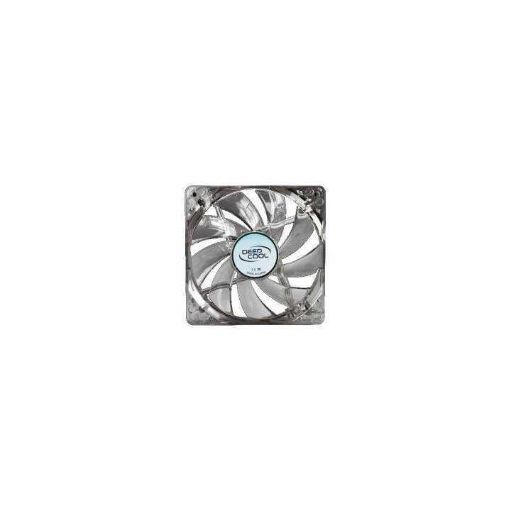 Ventilator Deepcool Xfan 80L/B Clear 80mm 1800RPM iluminare albastra DP-XF80LB