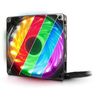 Ventilator Inter-Tech L-12025 Aura 120mm 1500RPM RGB
