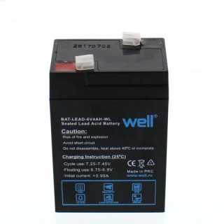 Acumulator 6V 4A PLUMB ACID WELL BAT-LEAD-6V4AH-WL