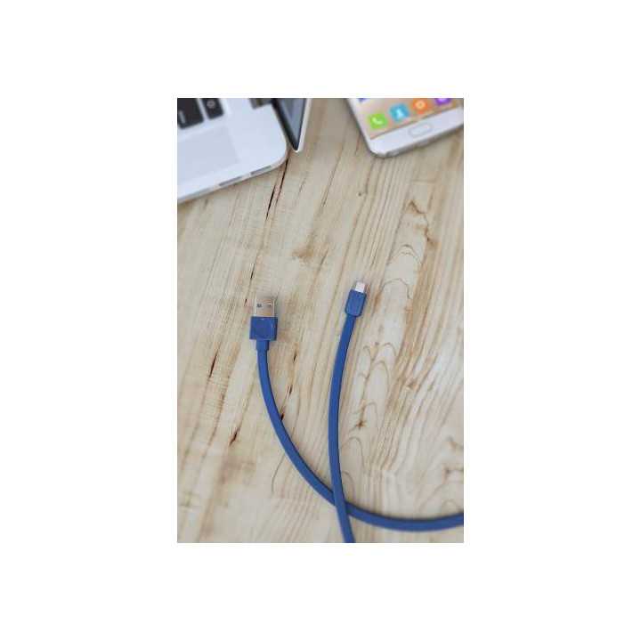 Cablu USB 2.0 - USB Type C 1.5m albastru Allocacoc