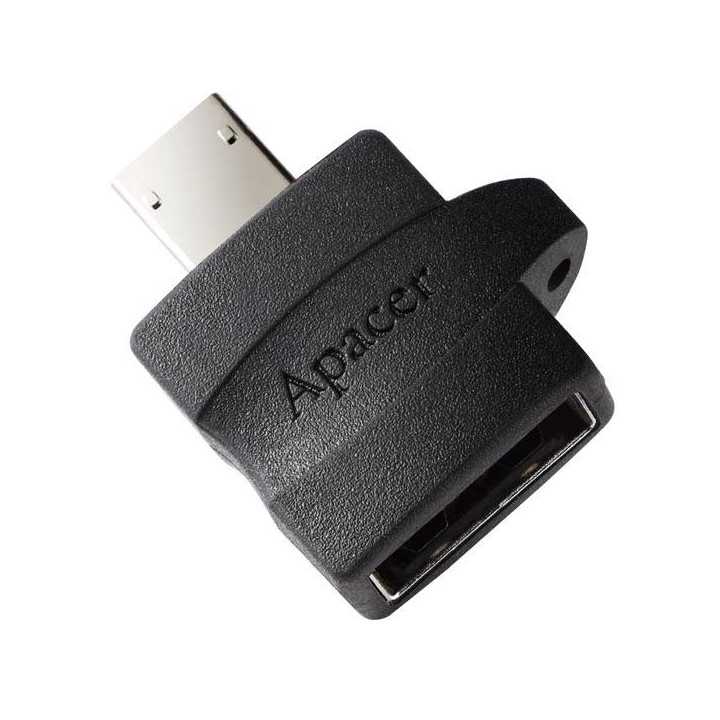 Adaptor USB 2.0 micro USB OTG Apacer negru