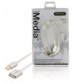 Cablu Apple iPad iPhone - USB de inalta calitate 1m alb Profigold