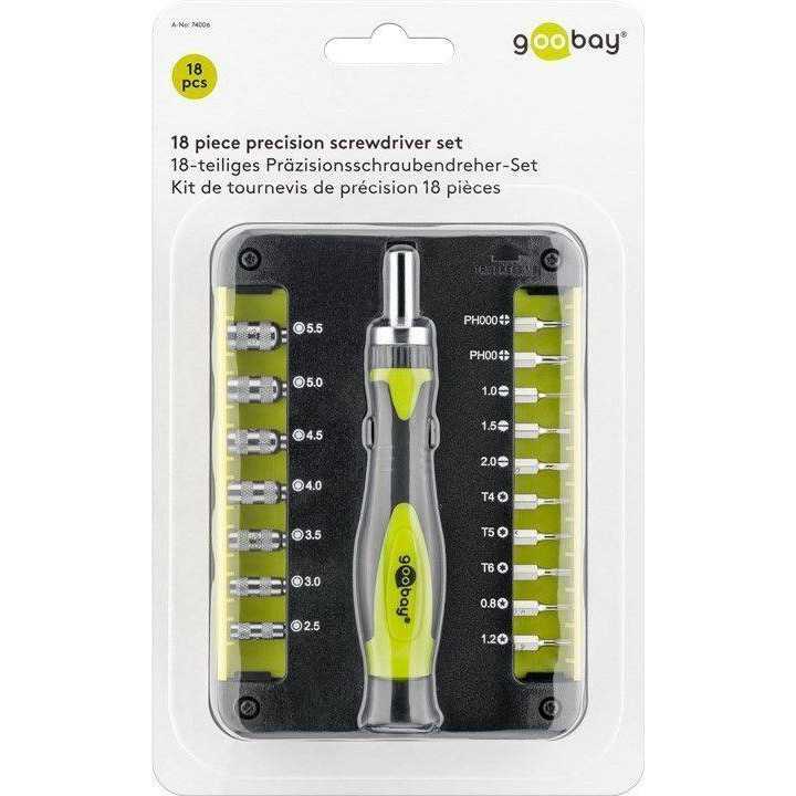 Set surubelnita 17biti CrV 3x capete plane 1mm 1,5mm 2mm 2x Phillips PH000 PH00 3x Torx T4 T5 T6 2x stele Star 0.8 1.2 7x hexago