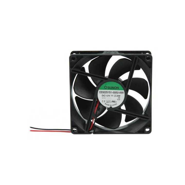 Ventilator 12V 92x92x25mm SUNON 2800RPM 49CFM 34dBA