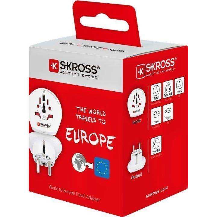 Adaptor priza Universal World - EU Skross