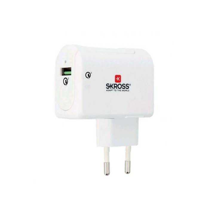 Incarcator USB Qualcomm QC3.0 5V-3A 9V-2A 12V-1.5A SKROSS