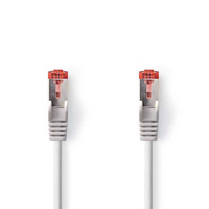 Cablu SFTP CAT6 RJ45 tata - RJ45 tata 15m gri Nedis