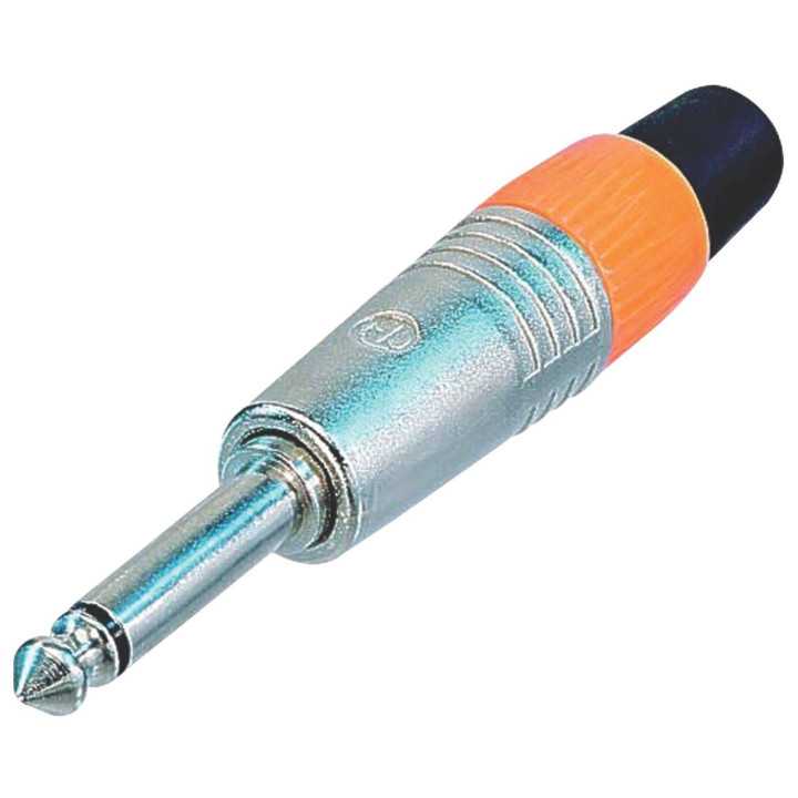 Mufa tata 6.35 mm Jack MONO carcasa metal Neutrik