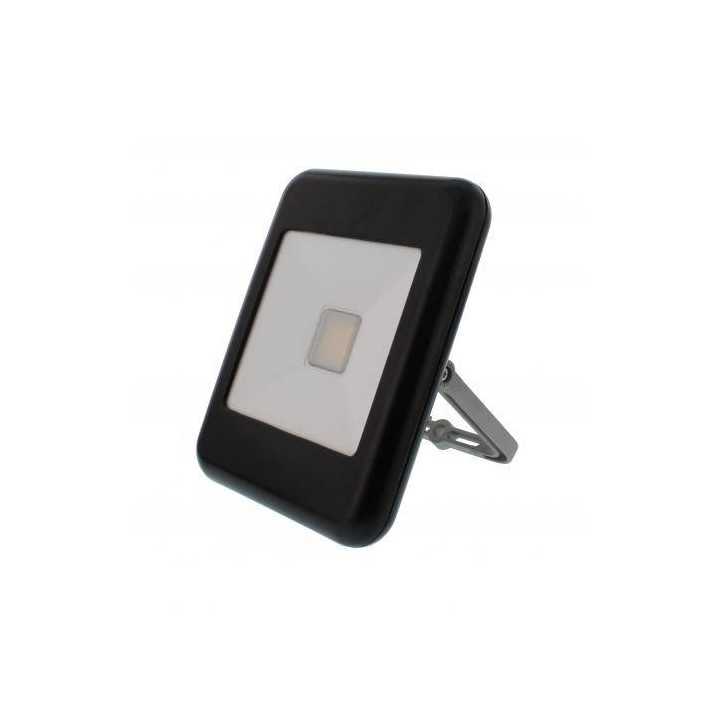 Proiector LED 20W 1400lm IP65 4000K alb mediu carcasa aluminiu negru Well