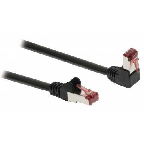 Cablu CAT6 SFTP Network Cable RJ45 8P8C tata - RJ45 8P8C tata 3m cupru negru VALUELINE