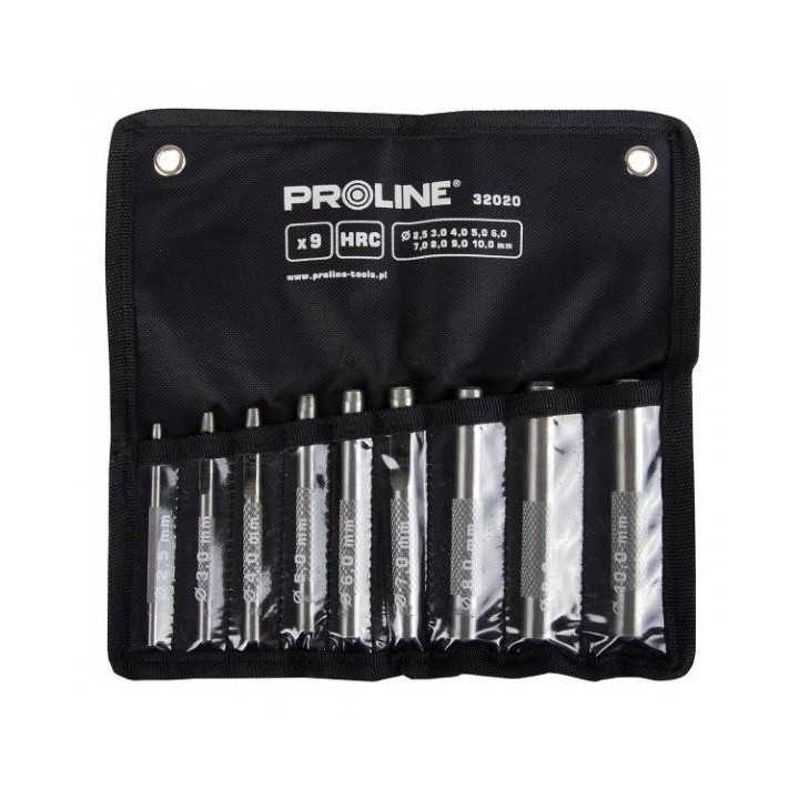 Set perforatoare 2.5-10mm 9 piese