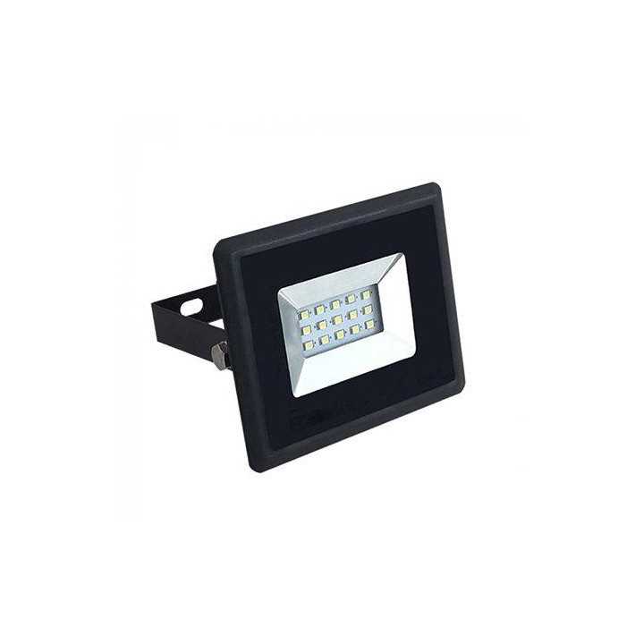 Reflector LED SMD 10W 6000K 850lm IP65 negru V-TAC