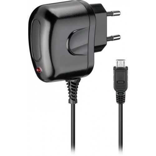 Alimentator USB 230V cu cablu micro USB 1.2A negru Goobay