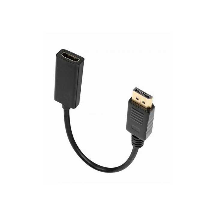 Cablu adaptor HDMI mama - Displayport tata 0.2m Well