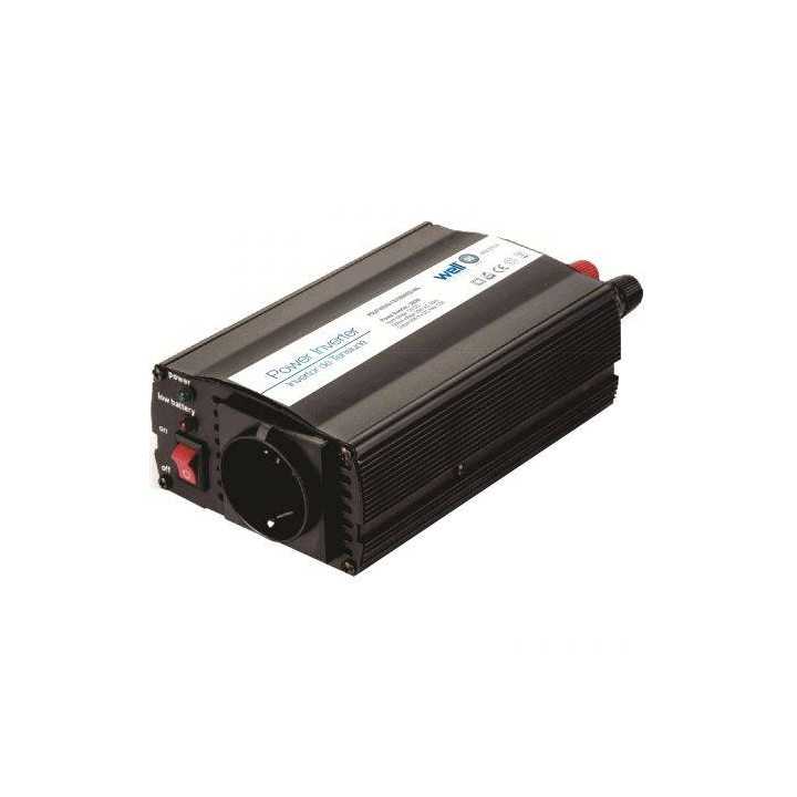 Invertor de tensiune 24V-220V 300W cu USB 1A Well