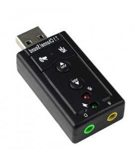 Adaptor USB 2.0 - placa de sunet audio 7.1 virtual WELL