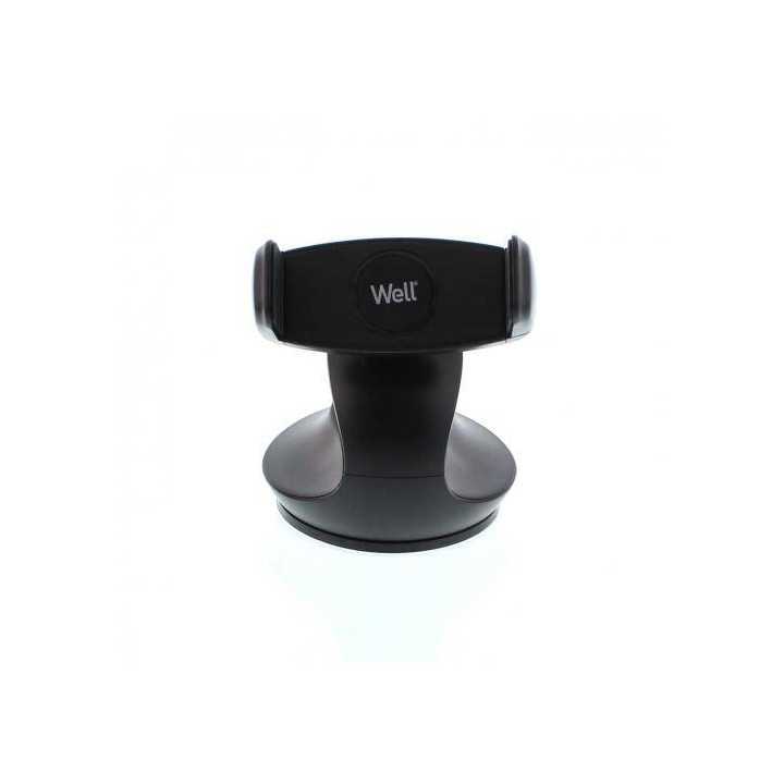 Suport auto pentru telefon cu ventuza Well