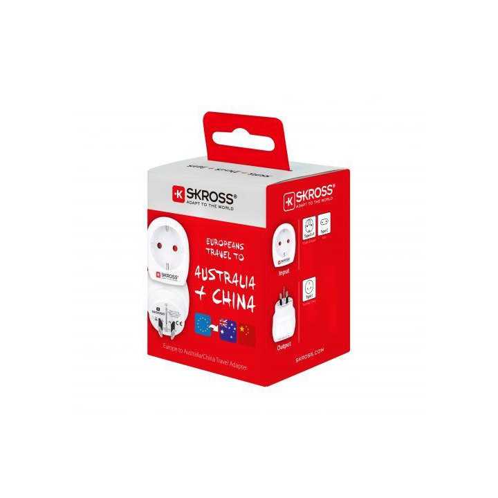 Adaptor priza Skross EU - Australia China