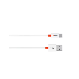 Cablu USB - 2in1 Lightning micro USB alb 1m Skross Essentials Line