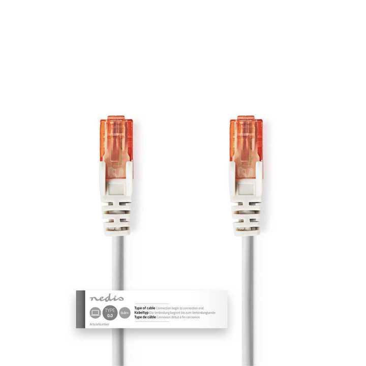 Cablu UTP CAT6 Nedis RJ45 tata - RJ45 tata 5m gri