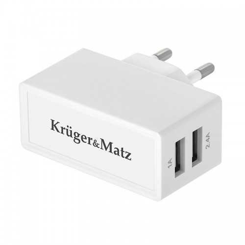 Incarcator retea dual USB 2.4A Kruger&Matz