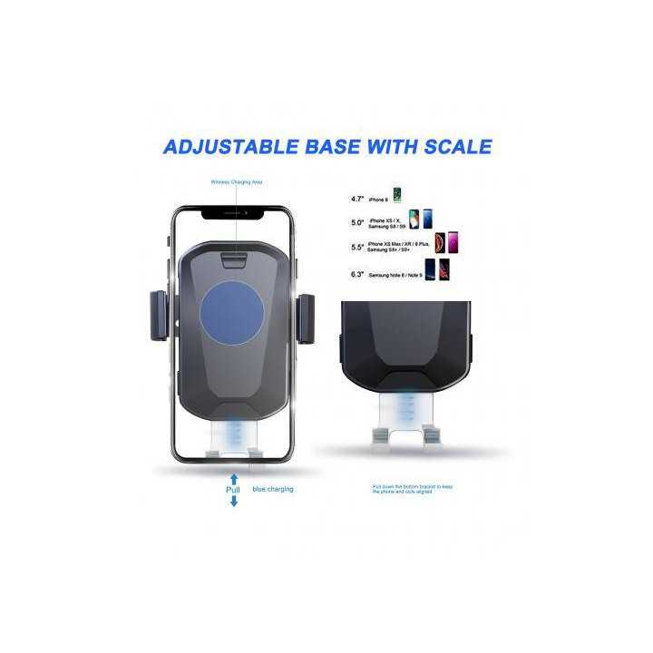 Incarcator auto wireless Slick Well 10W automat