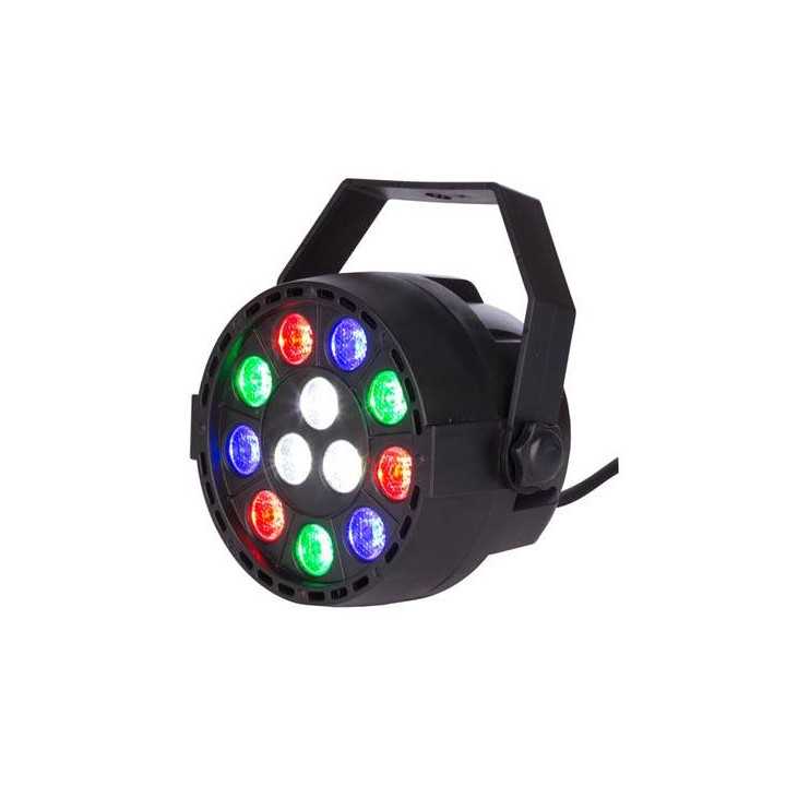 Proiector jocuri de lumini mini LED 9x 1W RGB +3x 1W alb Velleman