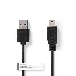 Cablu USB 2.0 A tata - mini USB tata 1m Nedis