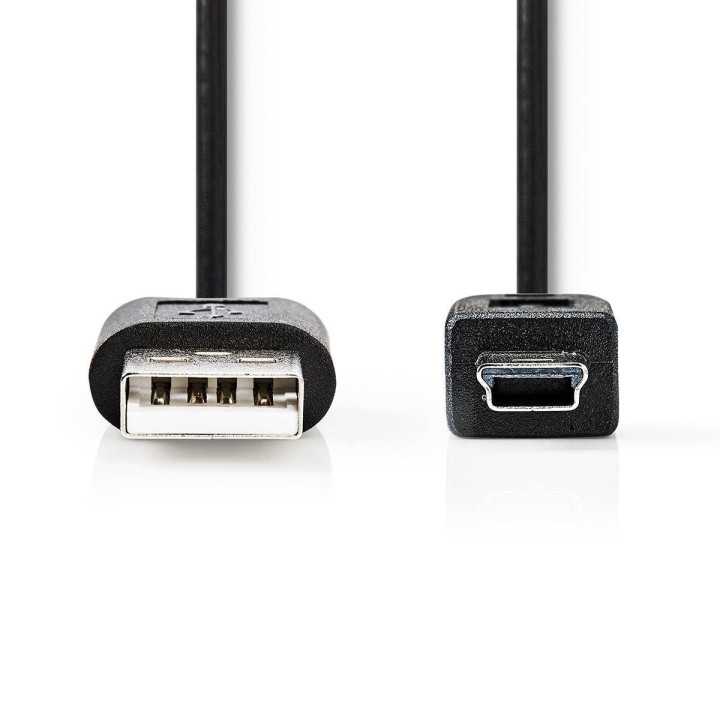 Cablu USB 2.0 A tata - mini USB tata 1m Nedis