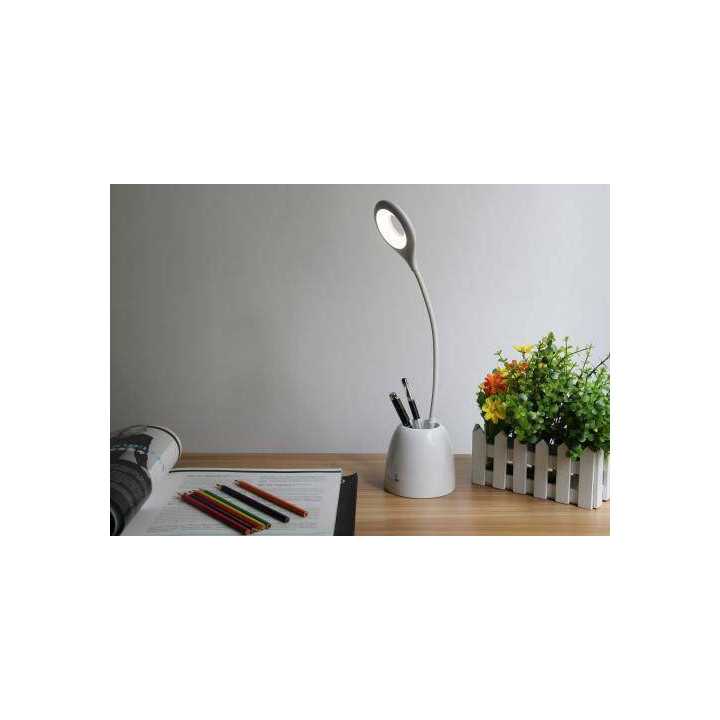 Lampa de birou LED Well cu suport de pixuri