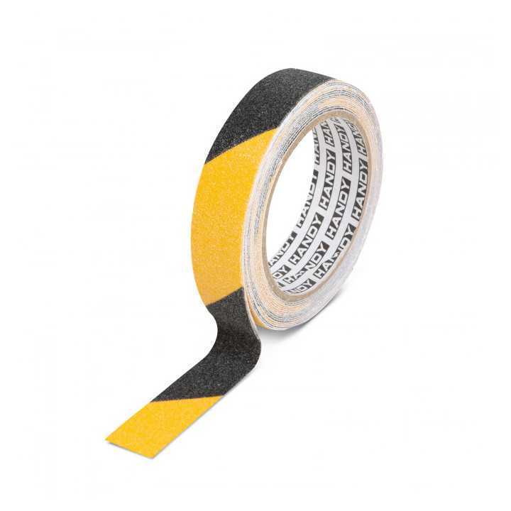 Banda adeziva antiglisanta 5m x 25mm galben/negru