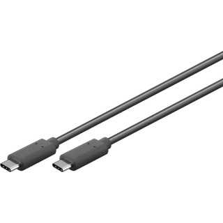Cablu USB Type C Generatia 1 tata-tata 1.5m negru GOOBAY
