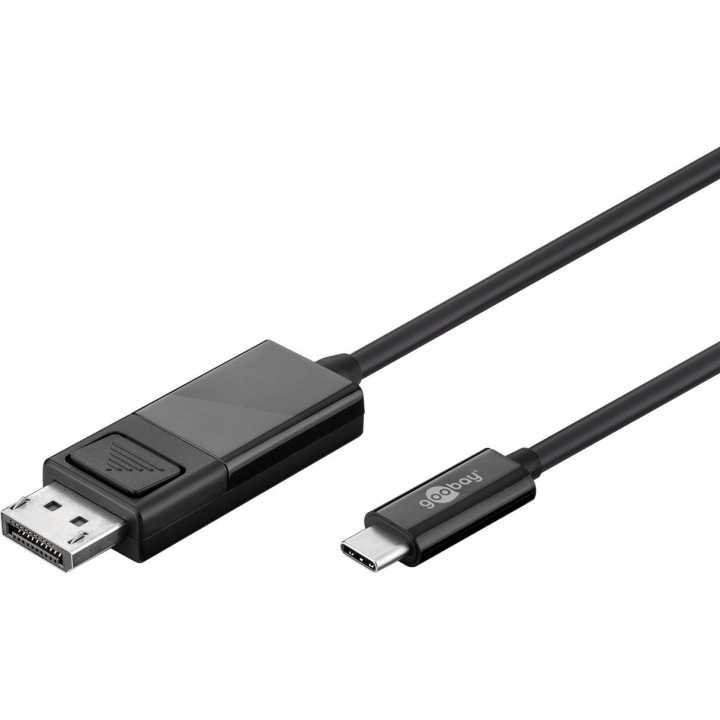 Cablu USB Type C la Displayport tata-tata 1.2m 4K GOOBAY