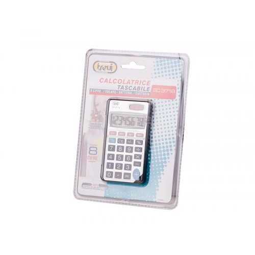 Calculator de buzunar EC 3718 8 digit baterie +solar Trevi