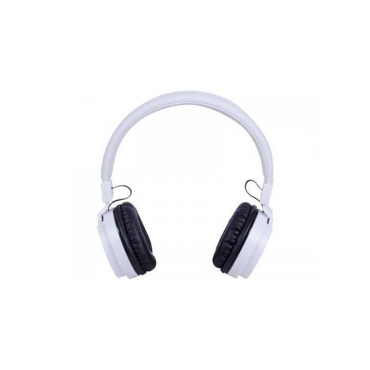 Casti audio Bluetooth DJ 1230 BT alb Trevi
