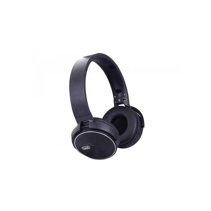 Casti audio Bluetooth DJ 12E50 BT negru Trevi