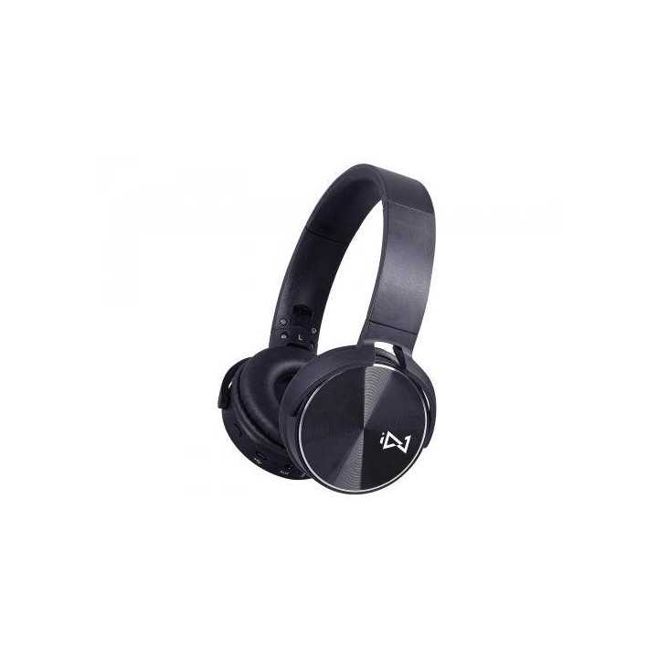 Casti audio Bluetooth DJ 12E50 BT negru Trevi