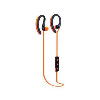 Casti sport Bluetooth cu microfon HMP 1215 BT portocaliu Trevi