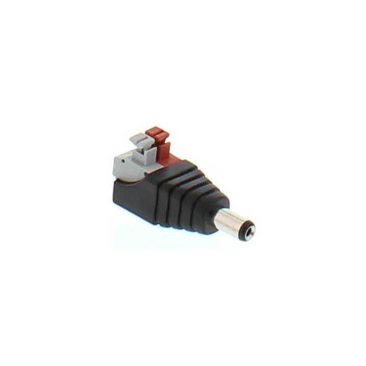 Mufa alimentare tata DC 2.1x5.5mm bloc terminal clip cleme pt CCTV