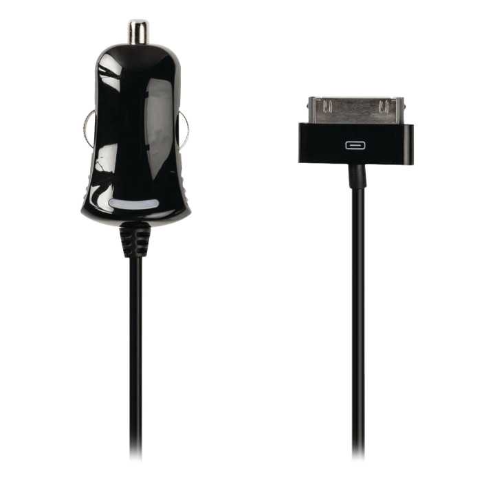 Incarcator auto 12-16V - iPhone cu 30pini 1m negru Valueline