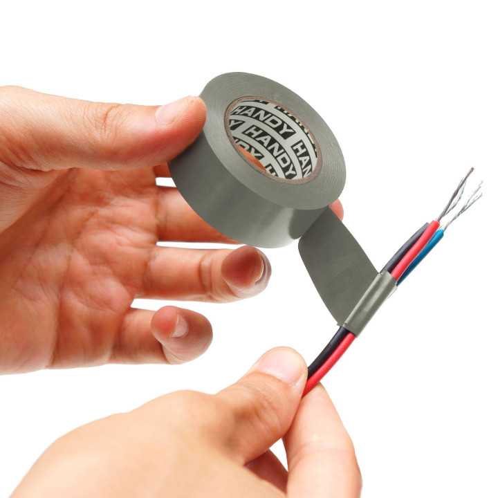 Banda izolatoare 19mm x 10m Argintiu Handy