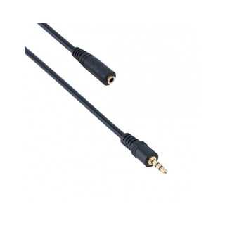 Cablu 5m JACK 3.5 mm tata - JACK 3.5 mm mama 5m STANDARD aurit TED