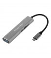 HUB USB Type C - HDMI USB3.0 SD MICROSD +USB Type C KRUGER&MATZ
