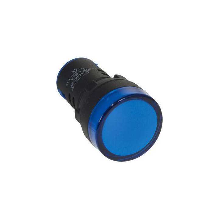 Indicator panel 22mm 230V albastru RND