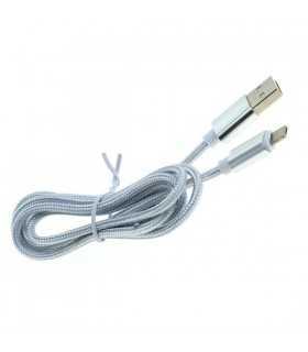Cablu 1m USB2.0 2in1 - micro USB +Lightning iPhone 2.1A OTB