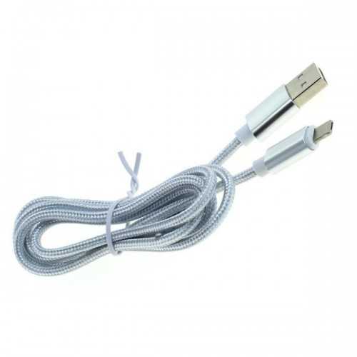 Cablu 1m USB2.0 2in1 - micro USB +Lightning iPhone 2.1A OTB