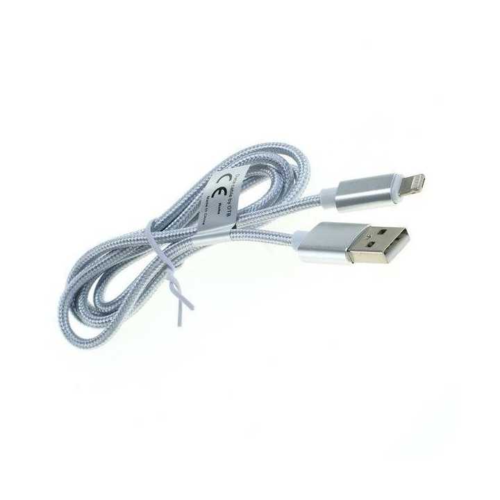 Cablu 1m USB2.0 2in1 - micro USB +Lightning iPhone 2.1A OTB